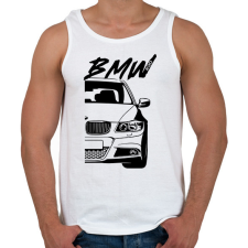 PRINTFASHION BMW - E90 - Férfi atléta - Fehér atléta, trikó