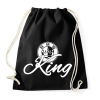 PRINTFASHION BMW KING - Sportzsák, Tornazsák - Fekete
