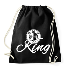PRINTFASHION BMW KING - Sportzsák, Tornazsák - Fekete tornazsák