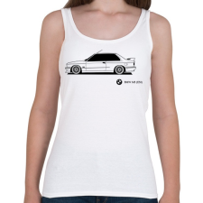 PRINTFASHION BMW M3 - Női atléta - Fehér női trikó