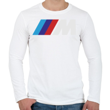 PRINTFASHION BMW M - Férfi hosszú ujjú póló - Fehér férfi póló