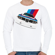 PRINTFASHION BMW M - Férfi pulóver - Fehér