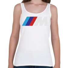 PRINTFASHION BMW M - Női atléta - Fehér női trikó