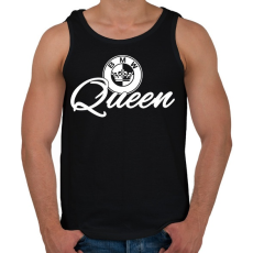 PRINTFASHION BMW QUEEN - Férfi atléta - Fekete