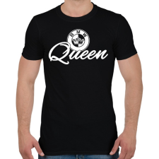 PRINTFASHION BMW QUEEN - Férfi póló - Fekete férfi póló