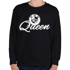 PRINTFASHION BMW QUEEN - Gyerek pulóver - Fekete gyerek pulóver, kardigán