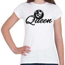PRINTFASHION BMW QUEEN - Női póló - Fehér női póló