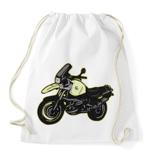 PRINTFASHION BMW r1100 gs - Sportzsák, Tornazsák - Fehér tornazsák