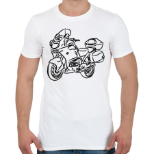 PRINTFASHION BMW R850RT - Férfi póló - Fehér férfi póló