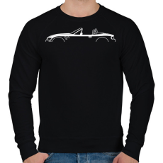 PRINTFASHION BMW Z3 Fehér - Férfi pulóver - Fekete