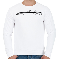 PRINTFASHION BMW Z4 Fekete - Férfi pulóver - Fehér