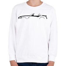 PRINTFASHION BMW Z4 Fekete - Gyerek pulóver - Fehér gyerek pulóver, kardigán