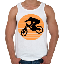 PRINTFASHION bmx - Férfi atléta - Fehér atléta, trikó