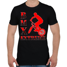PRINTFASHION Bmx - Férfi póló - Fekete férfi póló