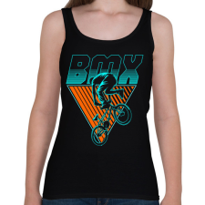 PRINTFASHION bmx - Női atléta - Fekete női trikó