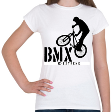 PRINTFASHION Bmx - Női póló - Fehér női póló