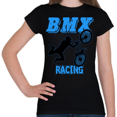 PRINTFASHION Bmx - Női póló - Fekete