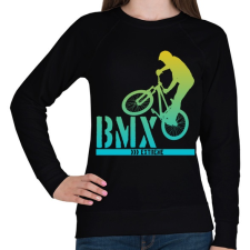 PRINTFASHION Bmx - Női pulóver - Fekete női pulóver, kardigán