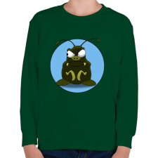 PRINTFASHION BoB - Gyerek pulóver - Sötétzöld gyerek pulóver, kardigán