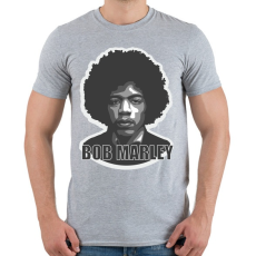 PRINTFASHION Bob Hendrix - Férfi póló - Sport szürke