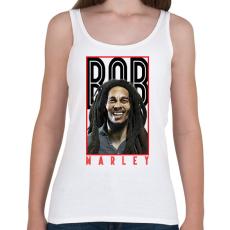 PRINTFASHION Bob Marley - Női atléta - Fehér