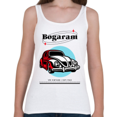 PRINTFASHION bogaram - Női atléta - Fehér