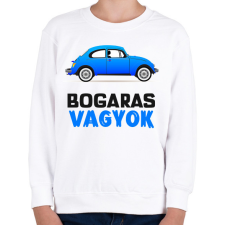 PRINTFASHION BOGARAS VAGYOK - Gyerek pulóver - Fehér gyerek pulóver, kardigán