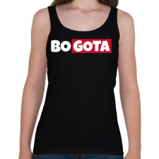 PRINTFASHION BOGOTA - Női atléta - Fekete női trikó