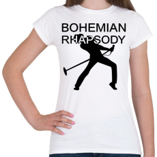 PRINTFASHION Bohemian Rhapsody - Női póló - Fehér