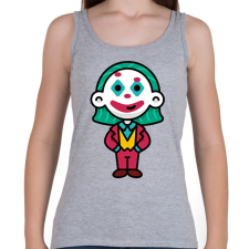 PRINTFASHION Bohóc - Női atléta - Sport szürke női trikó