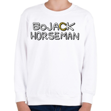 PRINTFASHION bojack - Gyerek pulóver - Fehér gyerek pulóver, kardigán