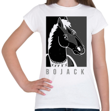 PRINTFASHION BOJACK - Női póló - Fehér női póló