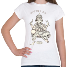 PRINTFASHION Bölcsesség mindenek felett - Női póló - Fehér női póló