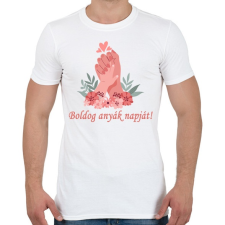 PRINTFASHION Boldog anyák napját! - Férfi póló - Fehér férfi póló