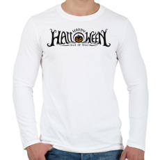 PRINTFASHION Boldog halloweent 2 - Férfi hosszú ujjú póló - Fehér