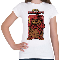 PRINTFASHION BOLDOG KARÁCSONYT  - Női póló - Fehér