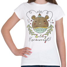 PRINTFASHION Boldog Karácsonyt! - Női póló - Fehér