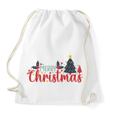 PRINTFASHION boldog karácsonyt  - Sportzsák, Tornazsák - Fehér tornazsák