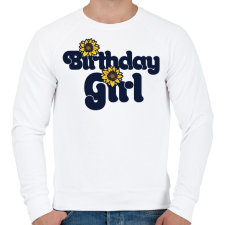 PRINTFASHION Boldog születésnapot! - Férfi pulóver - Fehér férfi pulóver, kardigán