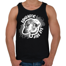 PRINTFASHION Bombastic side eye - Férfi atléta - Fekete