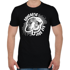 PRINTFASHION Bombastic side eye - Férfi póló - Fekete férfi póló