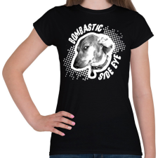 PRINTFASHION Bombastic side eye - Női póló - Fekete női póló