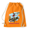 PRINTFASHION Bombázó - Sportzsák, Tornazsák - Narancssárga