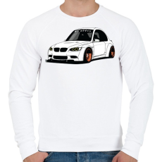 PRINTFASHION Bömbi - Férfi pulóver - Fehér