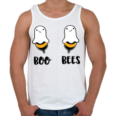 PRINTFASHION Boo Bees - Férfi atléta - Fehér