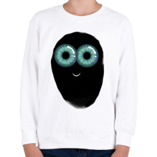 PRINTFASHION Boo - Gyerek pulóver - Fehér gyerek pulóver, kardigán