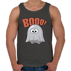 PRINTFASHION Booo! - Férfi atléta - Sötétszürke