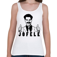 PRINTFASHION Borat - Női atléta - Fehér