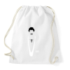 PRINTFASHION Borat - Sportzsák, Tornazsák - Fehér