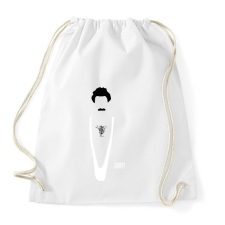 PRINTFASHION Borat - Sportzsák, Tornazsák - Fehér tornazsák